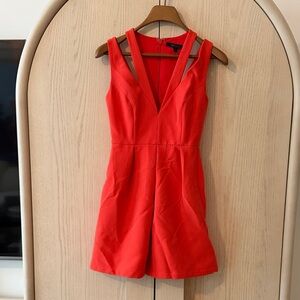 BCBG Maxazria Coral Party Dress WITH POCKETS!